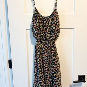 Guess Floral Black Dress